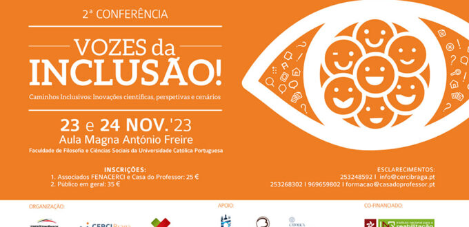 2ª Conferência Vozes da Inclusão em Braga