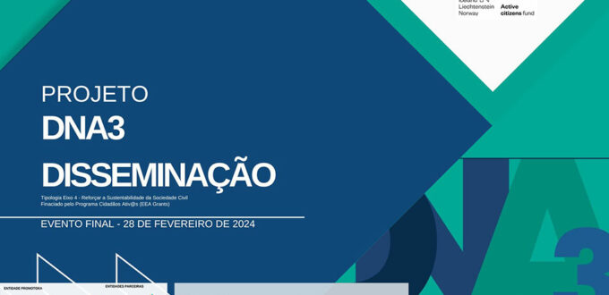 Evento "Sustentabilidade no Setor Social: Contributos do Projeto DNA3 - Disseminação"