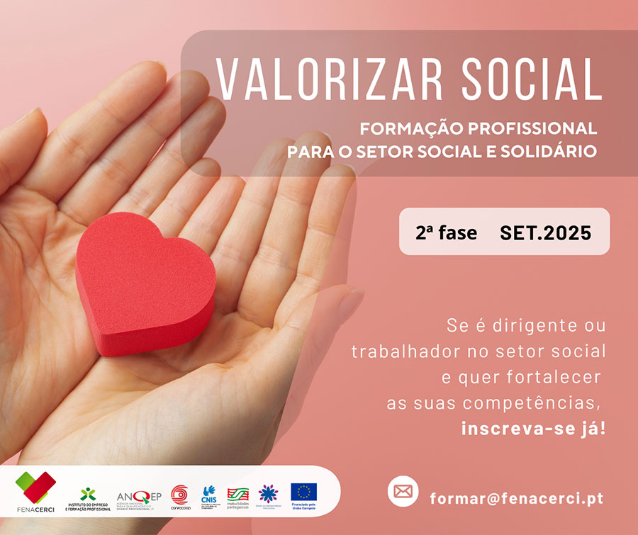 Programa Valorizar Social 2025 (2ª fase): inscrições abertas